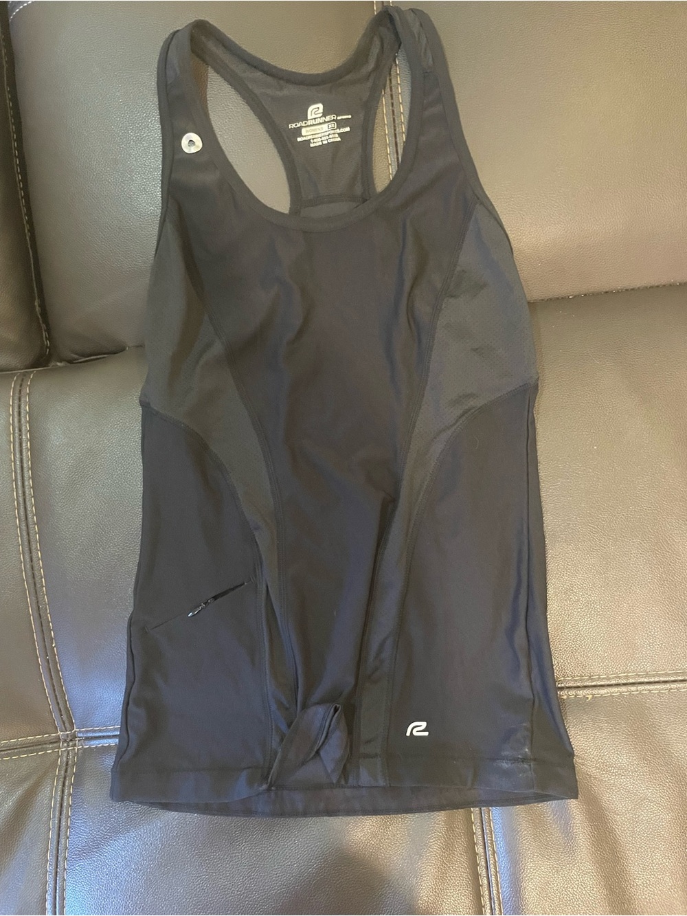 Russell Athletic Black Racerback Athletic Tank
